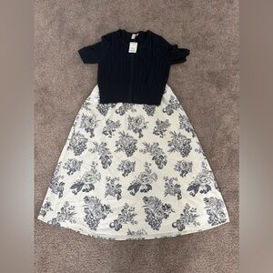 NWT Joie skirt/sweater set size L